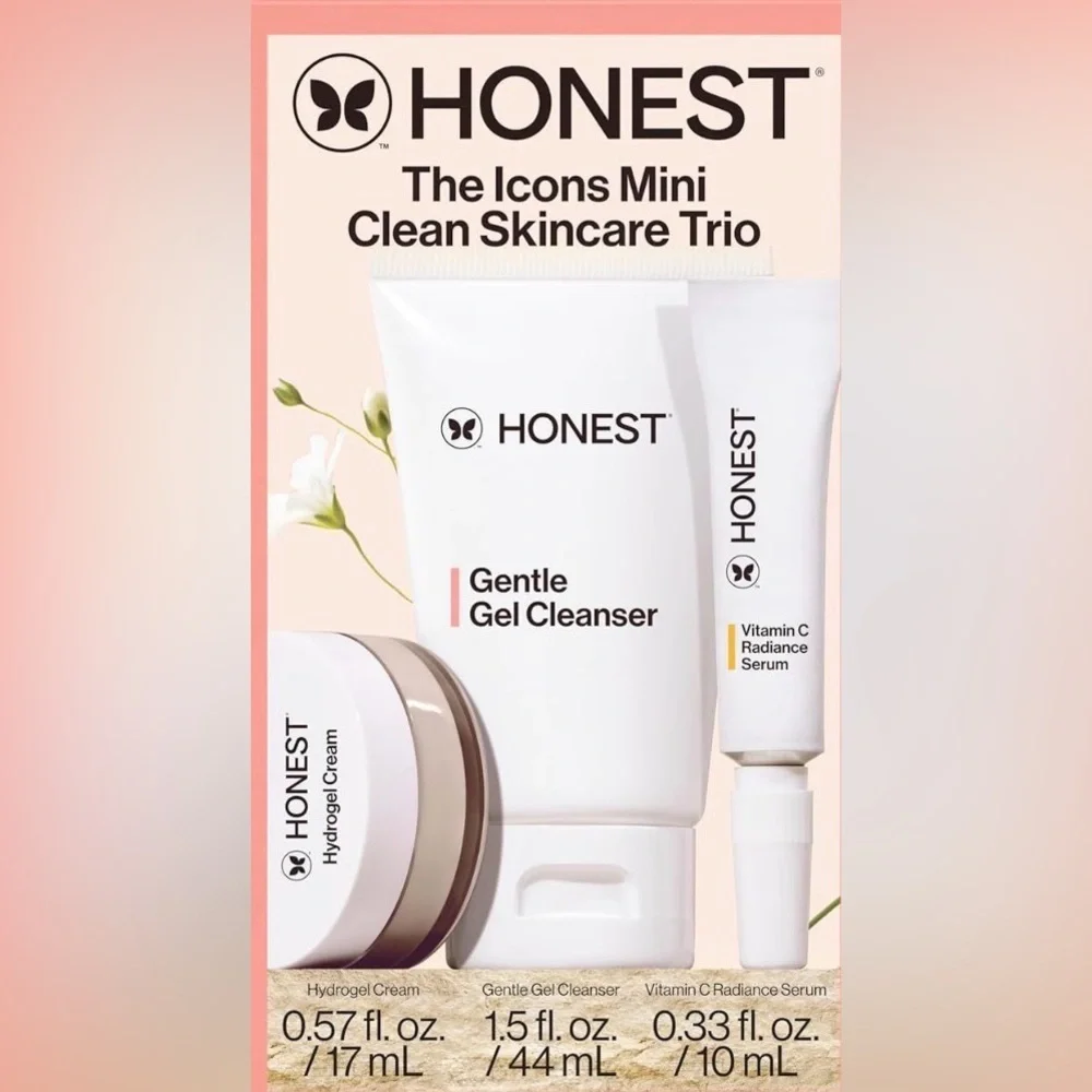 *NEW* Honest Beauty the Icons Mini Clean Skincare Trio Gift Set